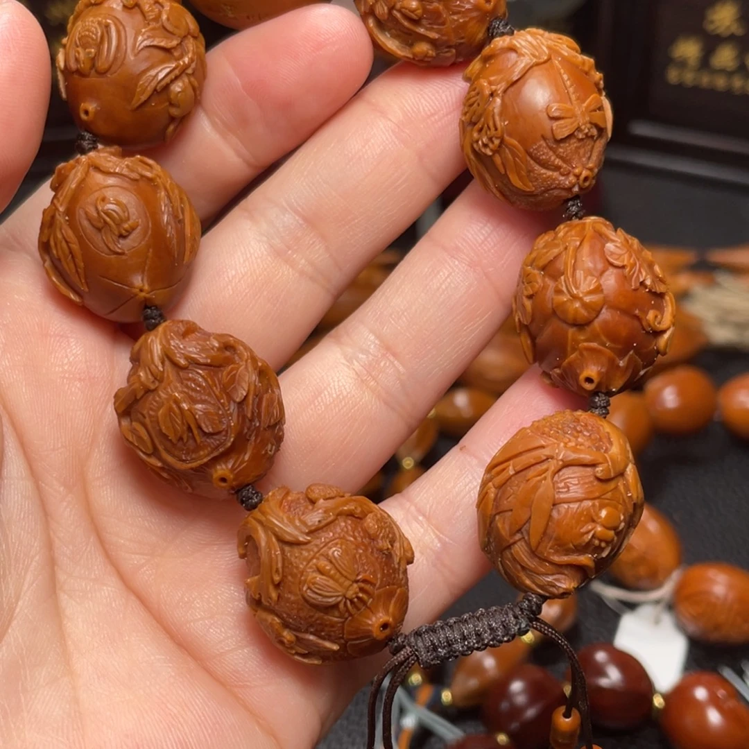 橄榄核手串/手链2.0铁核把把壶