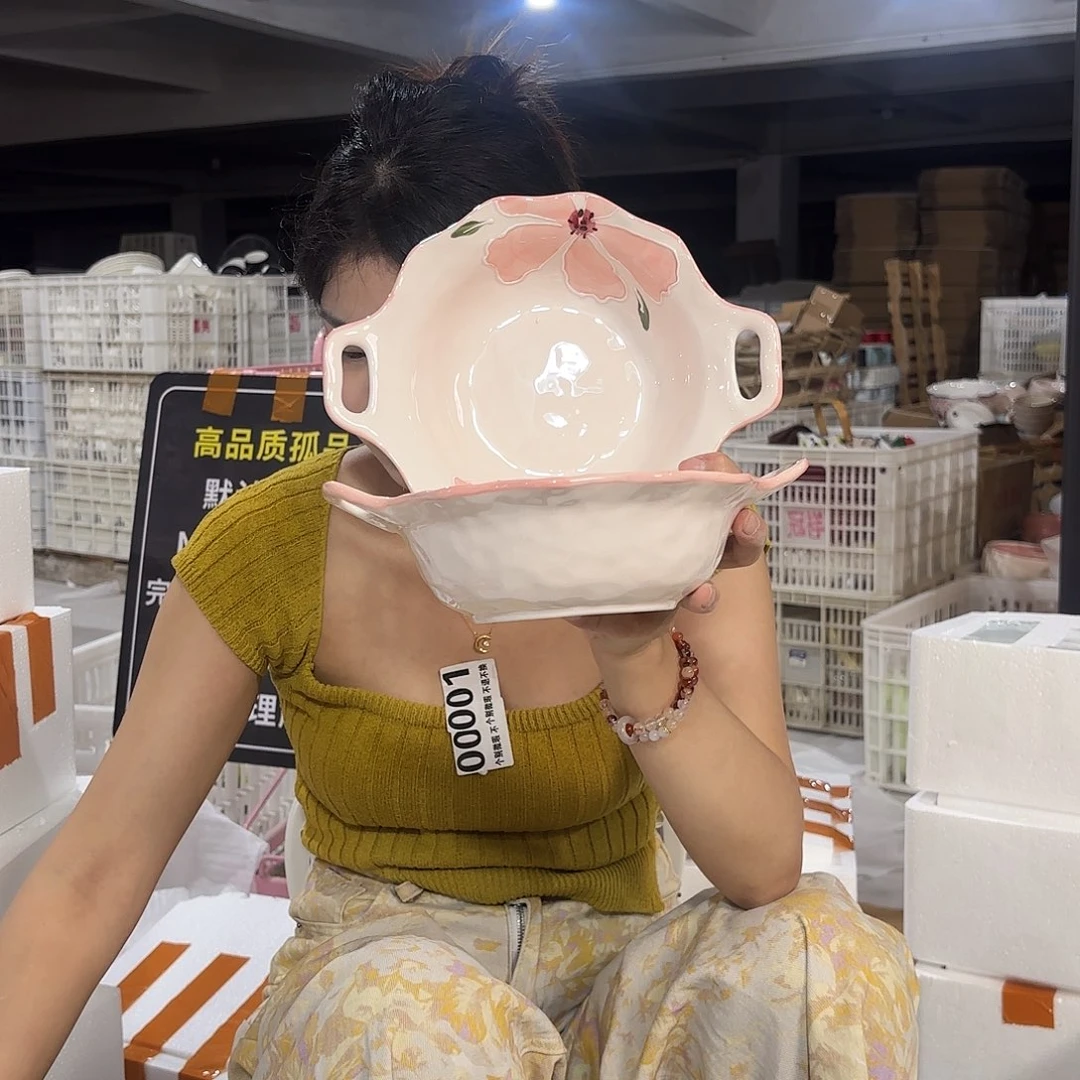 瓷微瑕陶瓷餐具釉下彩