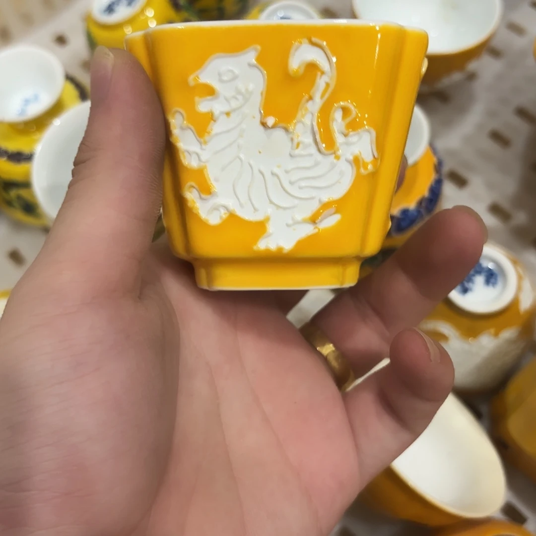 摆件高温陶瓷全手绘