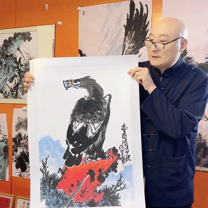 国画张圣敏先生纯手绘作品