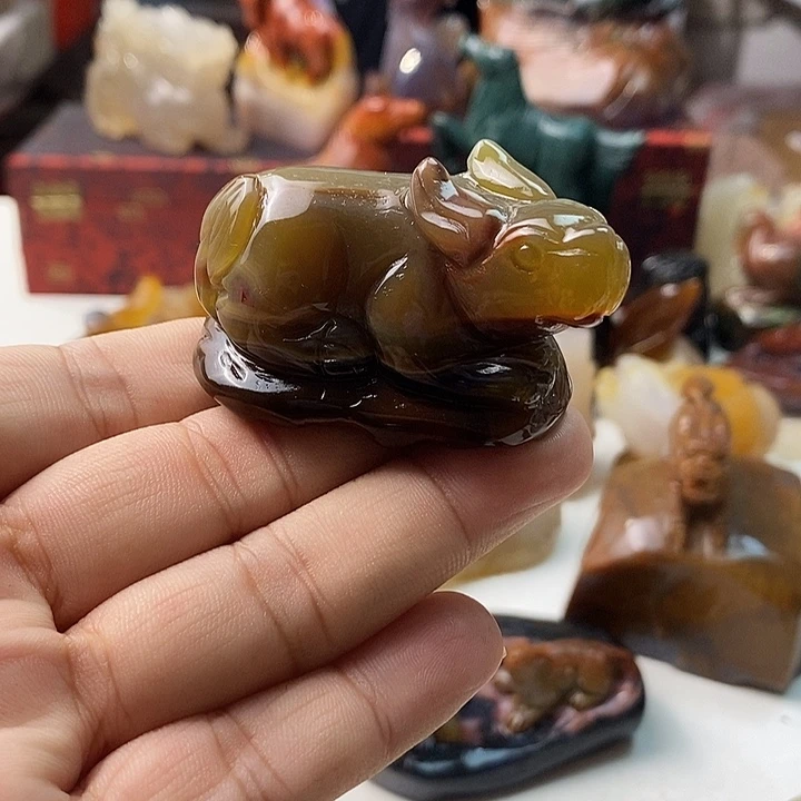 玛瑙/玉髓未镶嵌颈饰