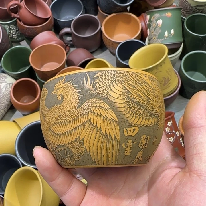 茶杯紫砂全手工制作工艺