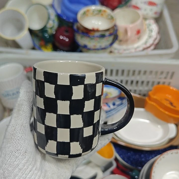 欧式陶瓷餐具杯碗盘微瑕介意慎拍