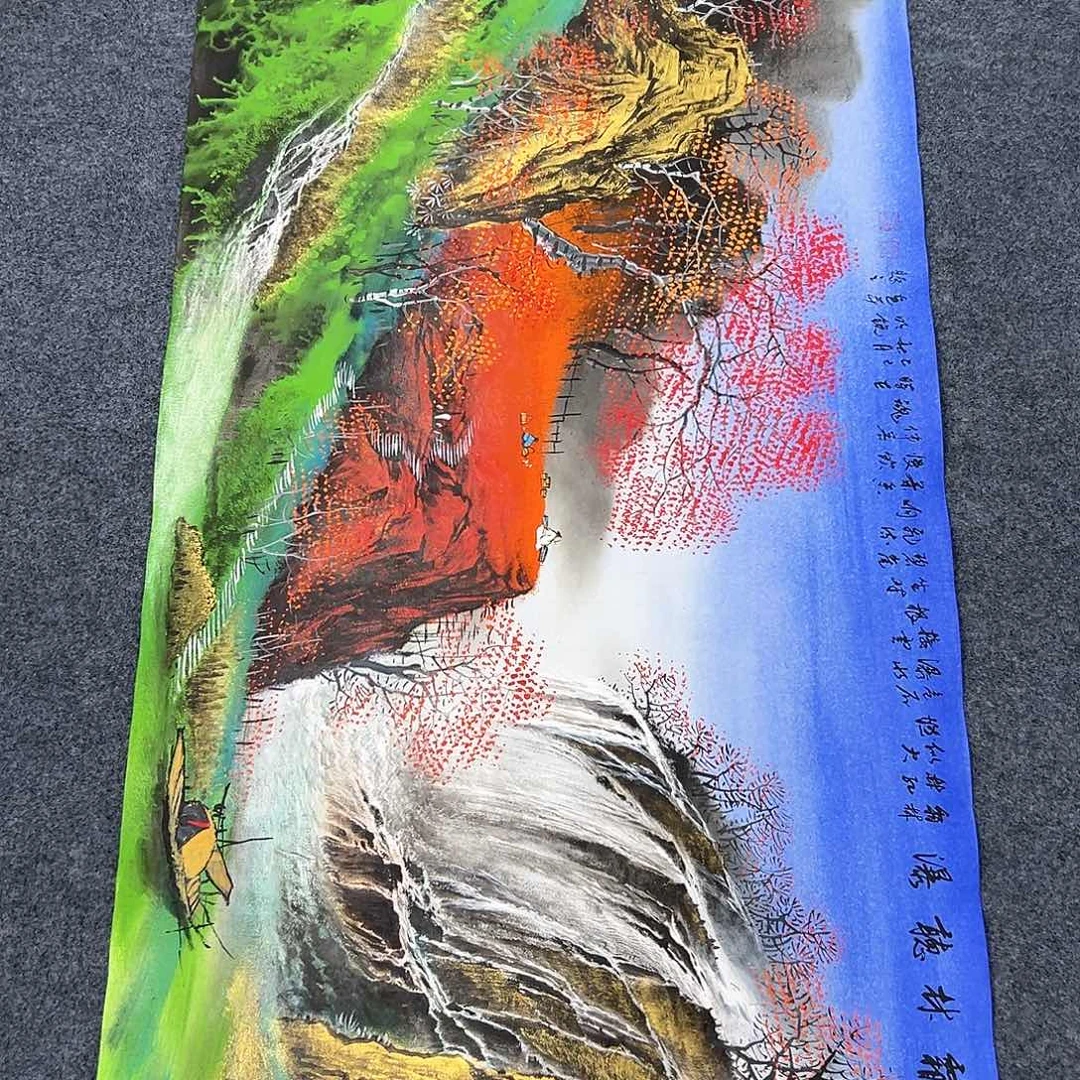 国画国画作品纯手绘作品