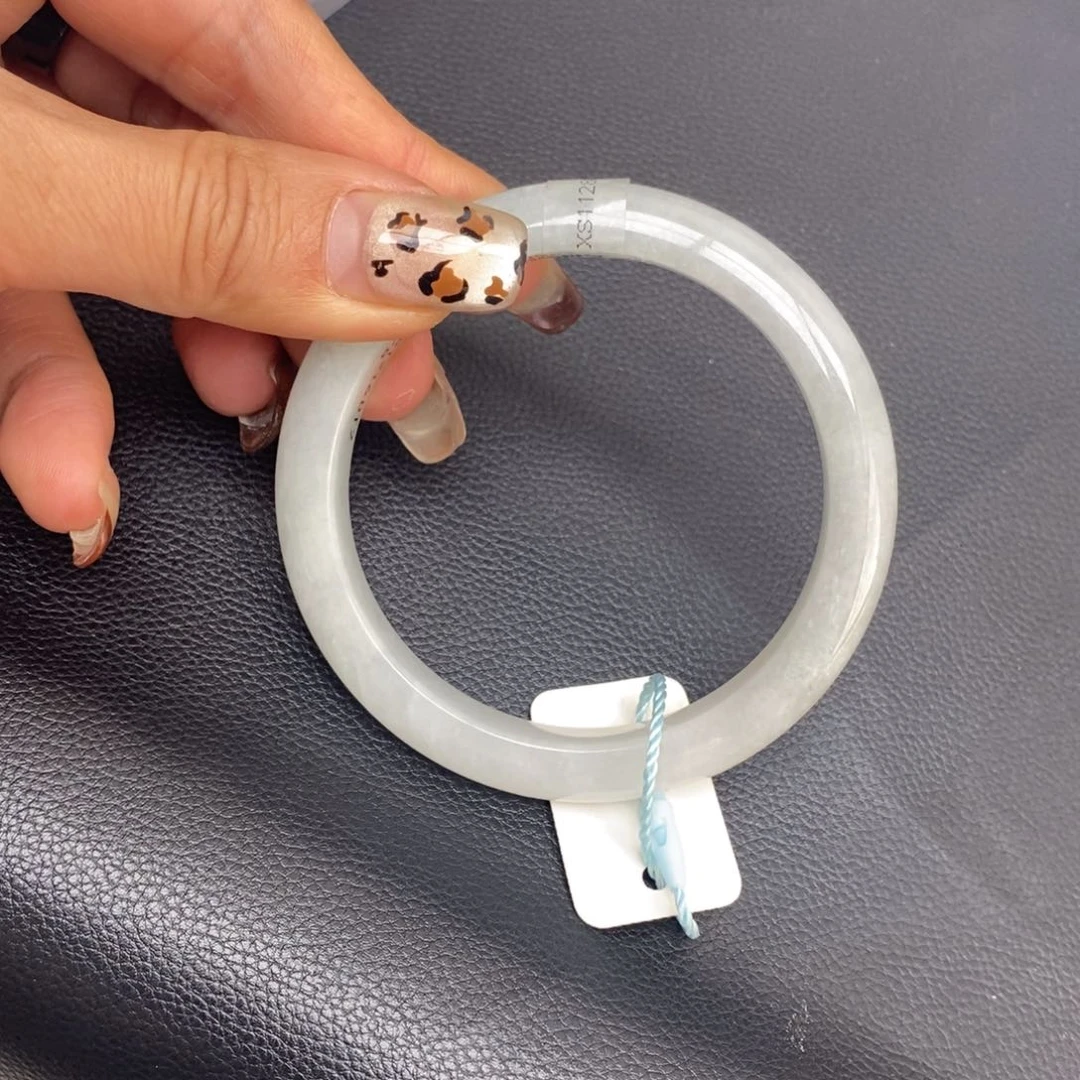 翡翠手镯未镶嵌自***龙55-56正圈