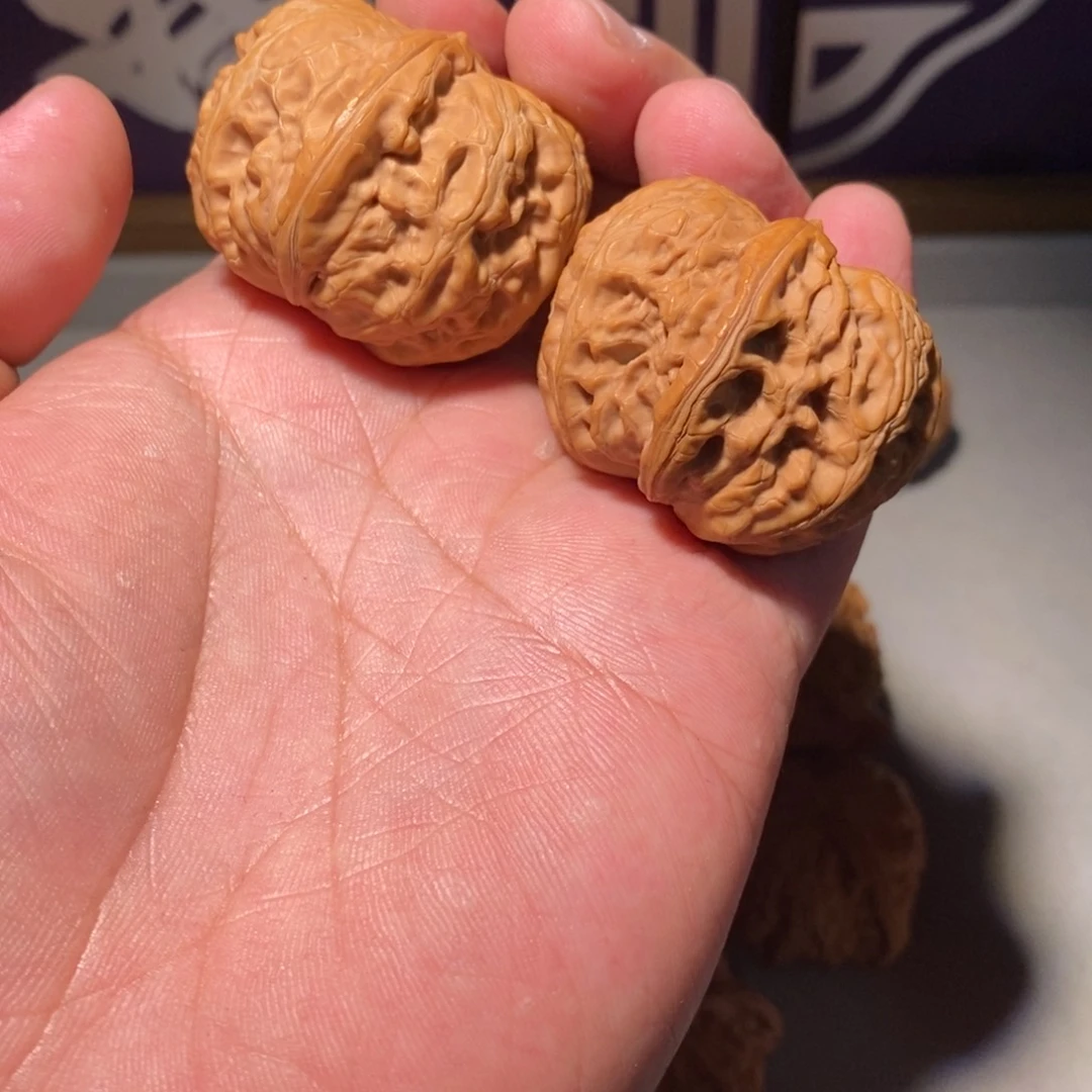 把件核桃41平谷元宝（有修）