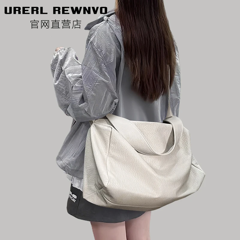 URERL REWNVO运动健身包2025新款短途旅行袋大容量训练瑜伽斜挎包