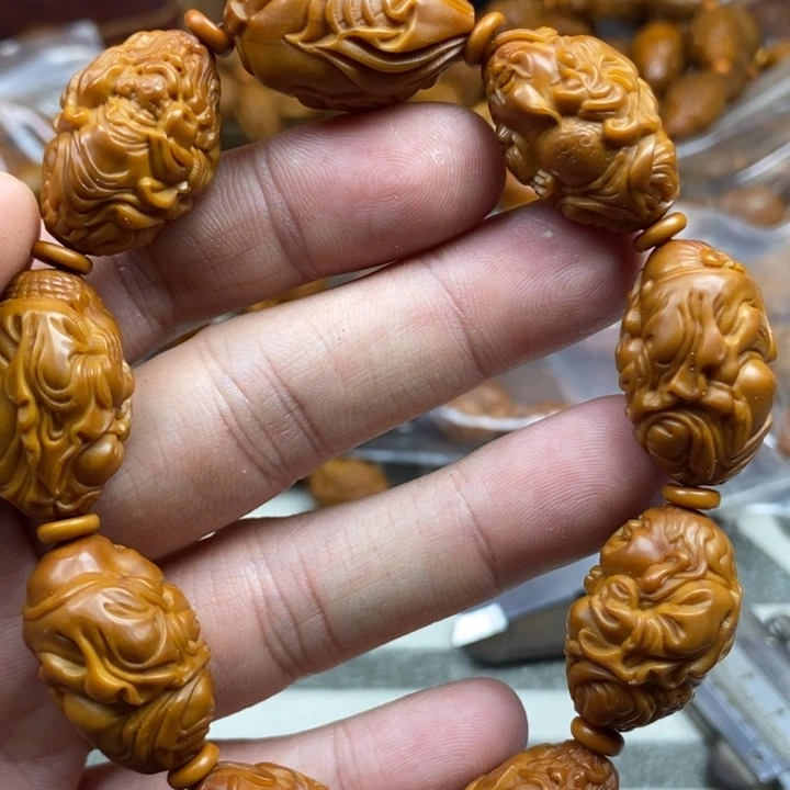 手串/手链橄榄核橄榄核雕工艺手串