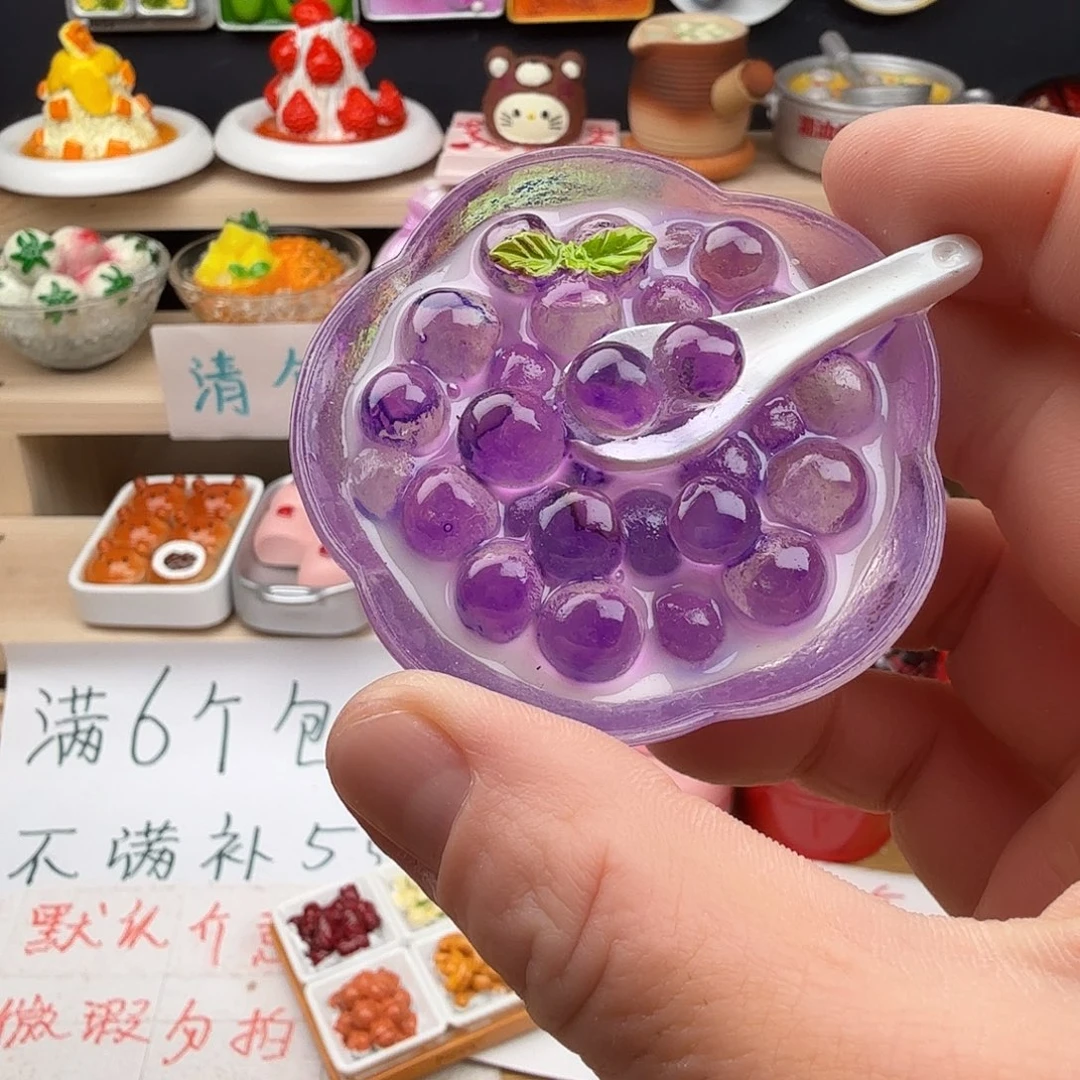 树脂食玩冰箱贴 凭开箱视频售后