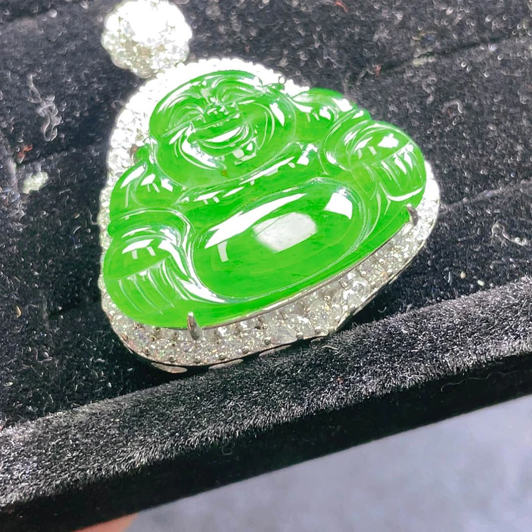 翡翠颈饰未镶嵌5，