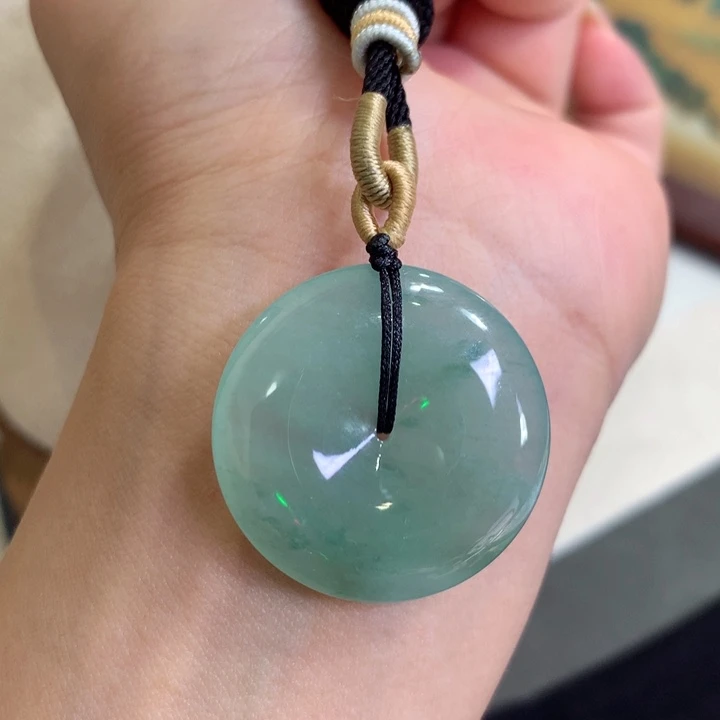 颈饰未镶嵌翡翠天然翡翠30-5:9