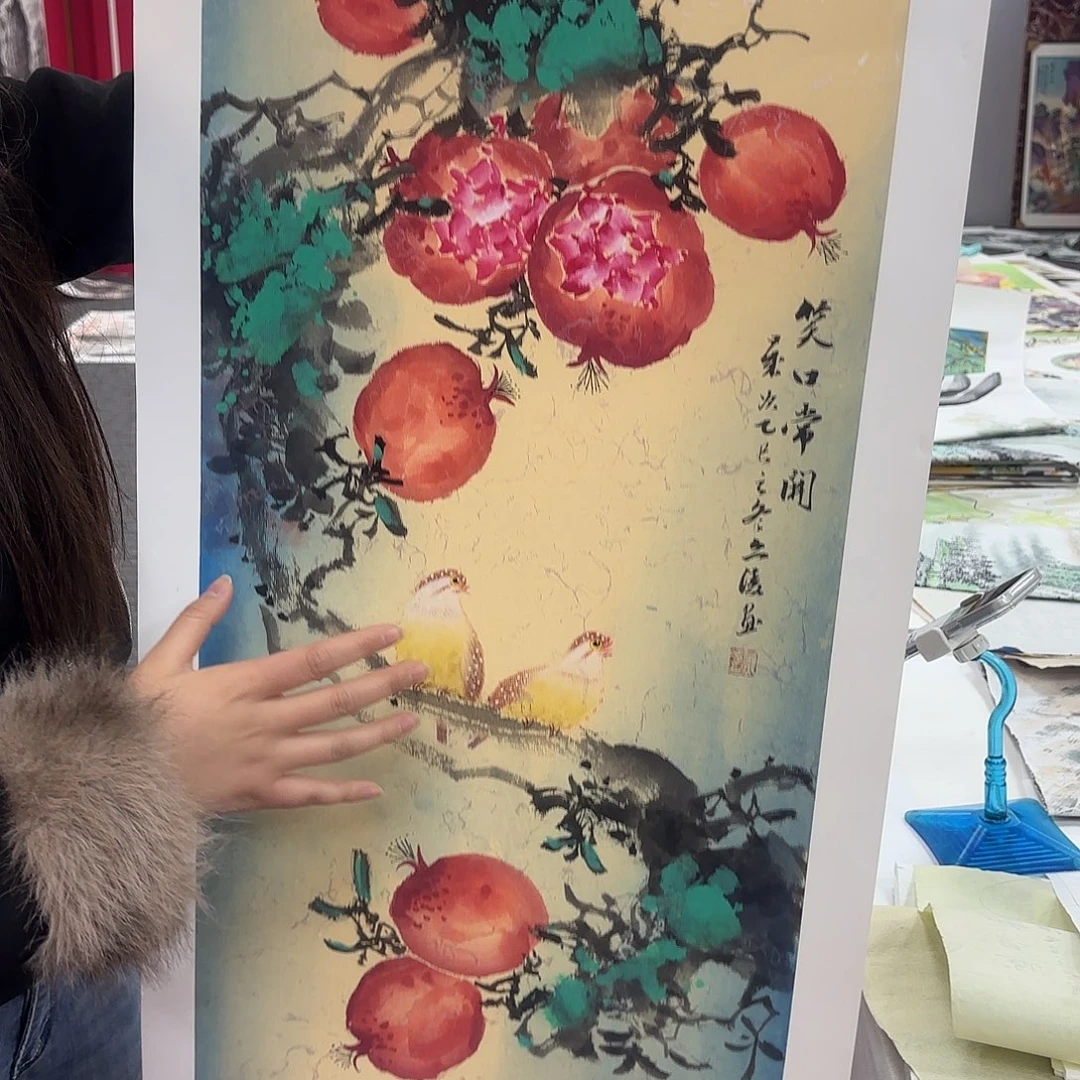 国画国画作品纯手绘