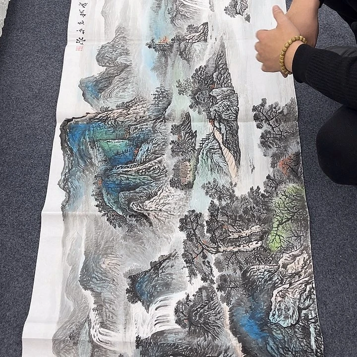 国画纯手绘国画作品