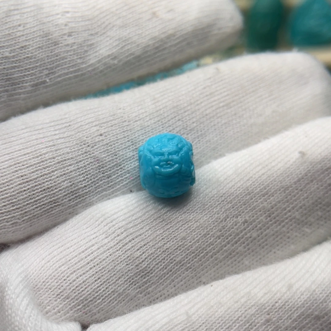 绿松石未镶嵌颈饰卡10-8.5