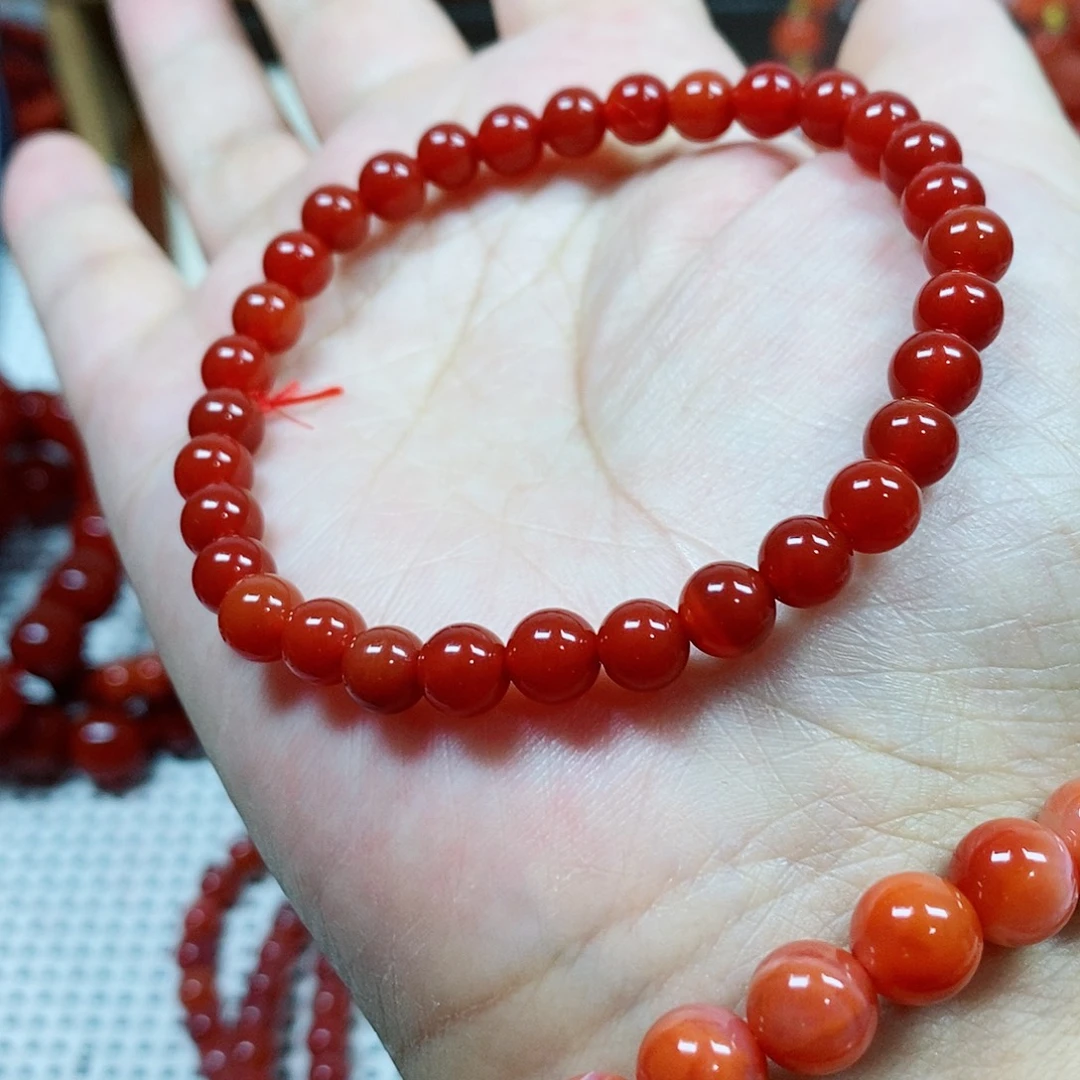 未镶嵌手串南红玛瑙卡6