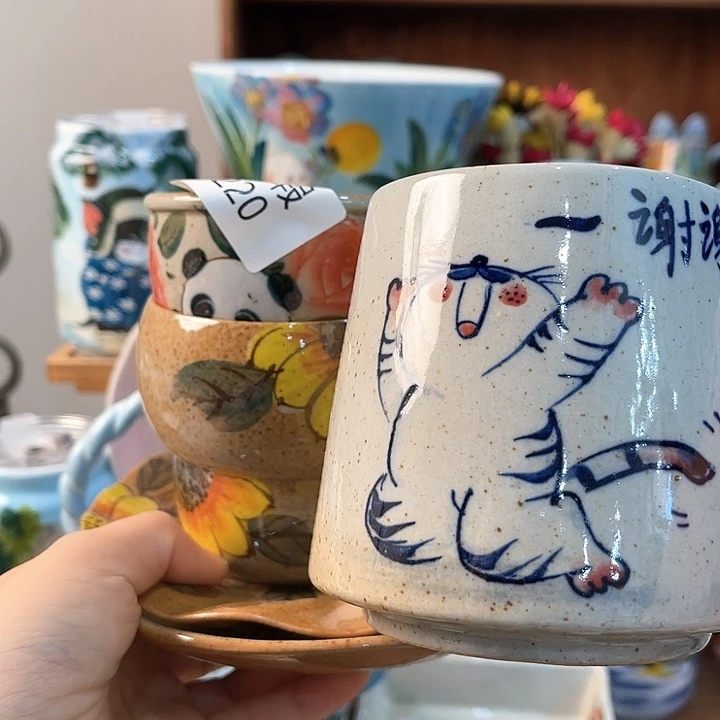 陶1**6景德镇釉下手绘陶瓷