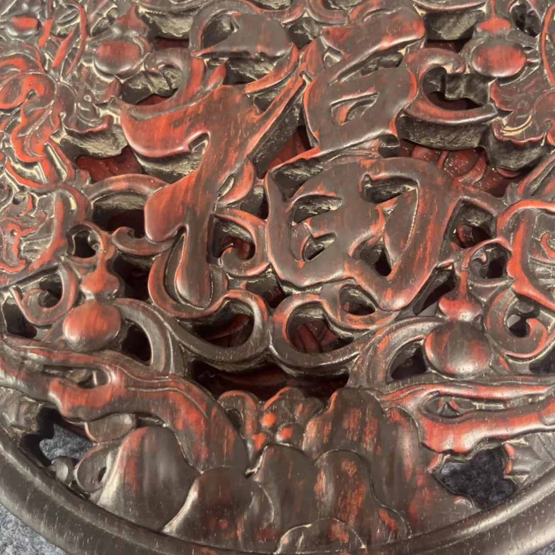 木非洲紫檀木雕牌匾挂匾