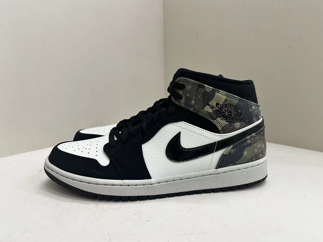 nike aj1 mid 迷彩 经典配色板鞋 45码 全新原盒