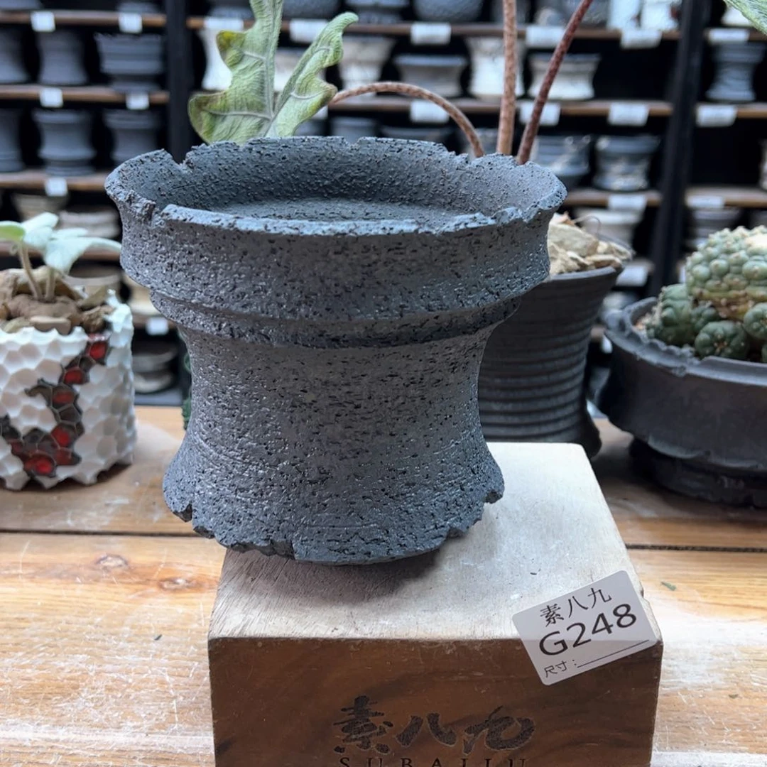 素八九陶瓷内口15高13.5