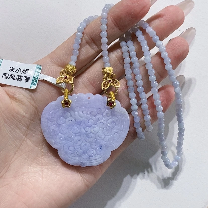 【闪购商品】翡翠未镶嵌颈饰