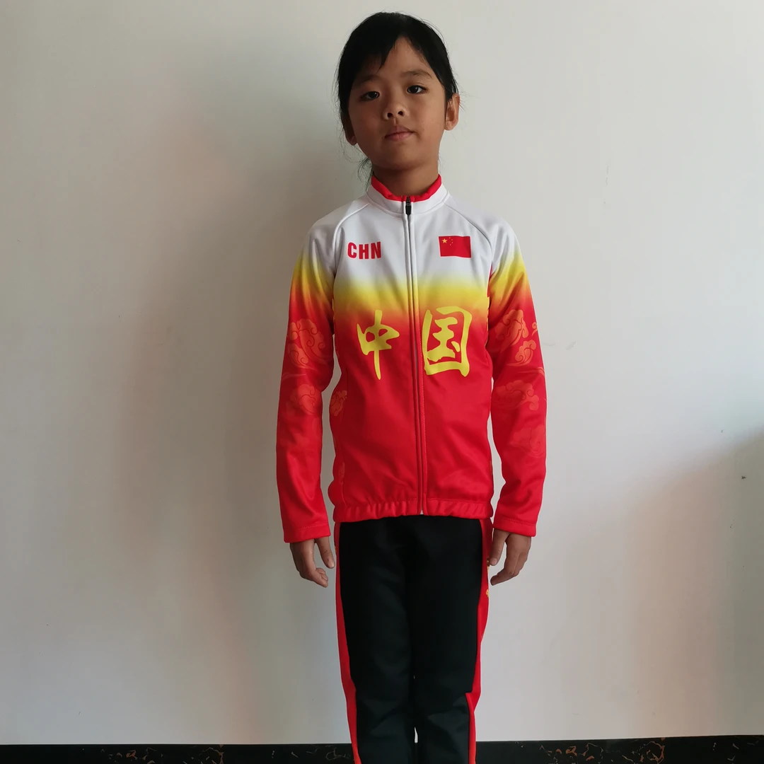 新款儿童短道速滑服哪吒敖丙申公豹个性定制动画图分体透气比赛服