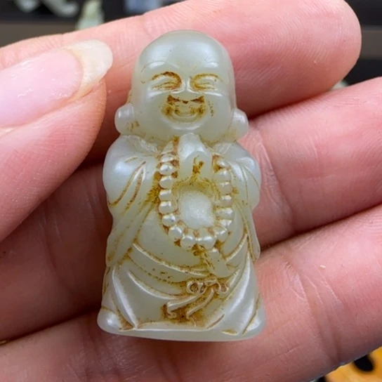 和田玉（糖玉）未镶嵌颈饰