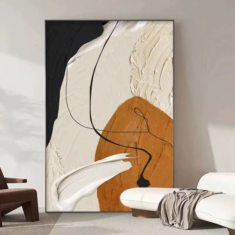 艺术极简装饰画现代简约挂画现代客厅客厅背景墙挂画装饰画背景墙