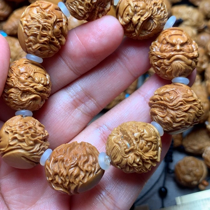 橄榄核手串/手链头一次