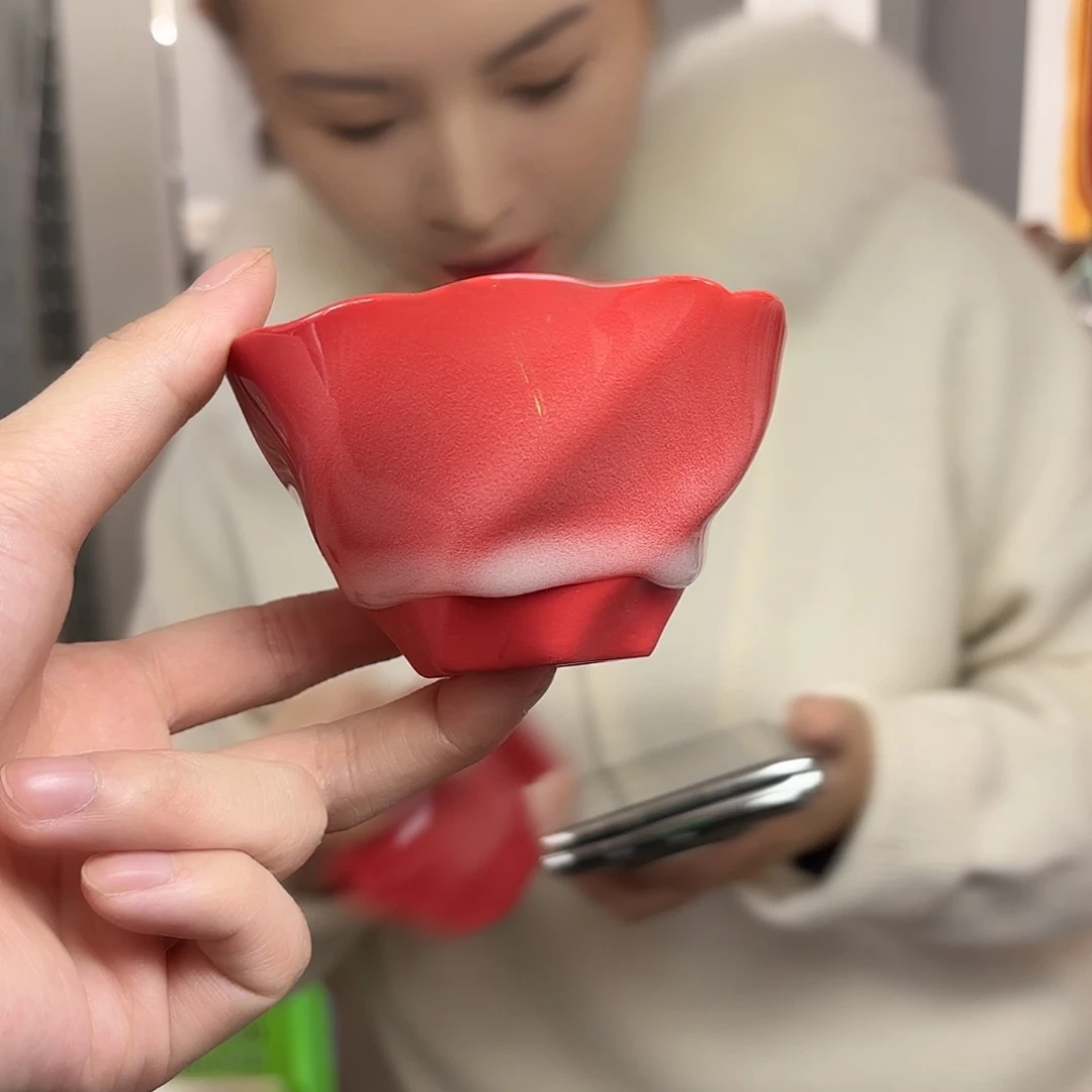 龙泉云间青瓷小米茶器