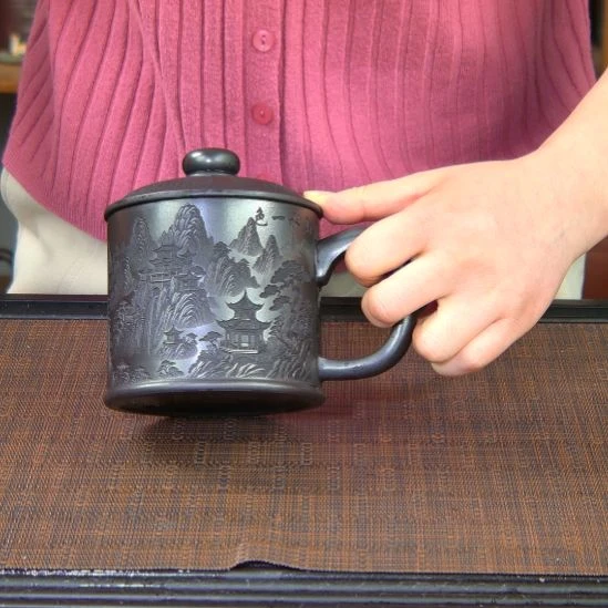 紫砂茶杯高货放漏