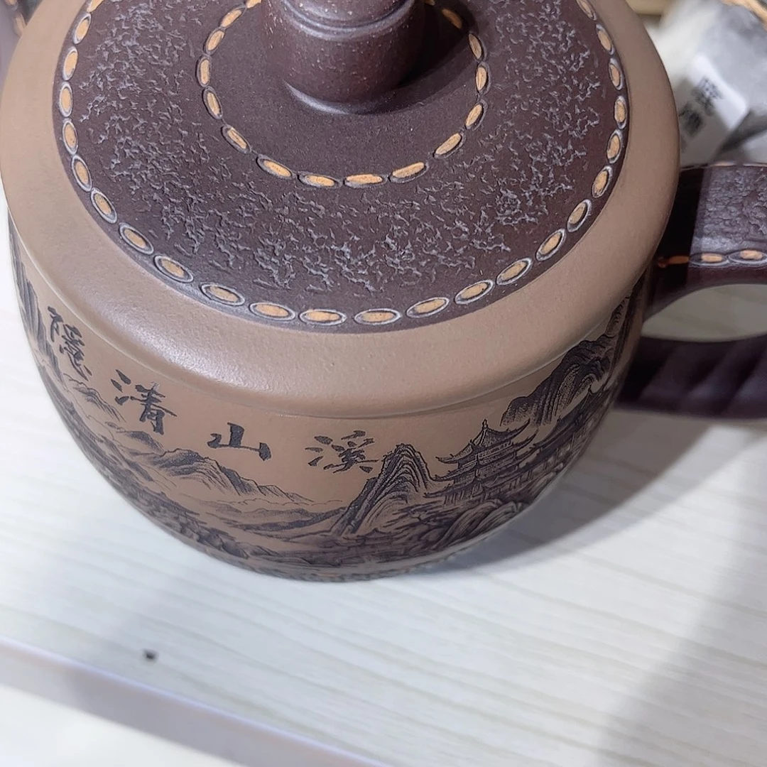 紫砂茶杯守***年全部手工