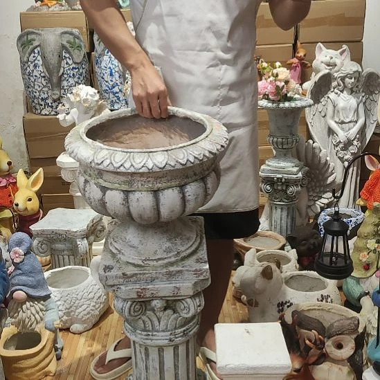 合成树脂复古大盆