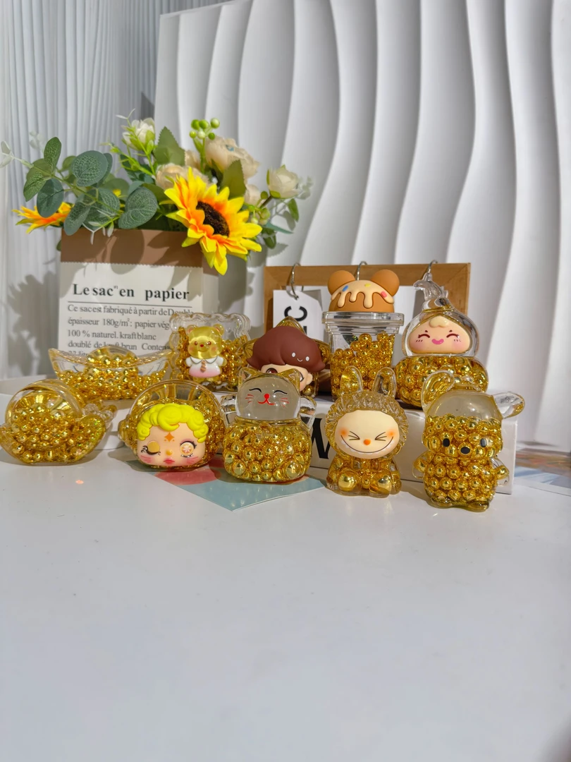 【咿呀呦直播混款拆拆】金豆系列 流沙摆件 手工diy