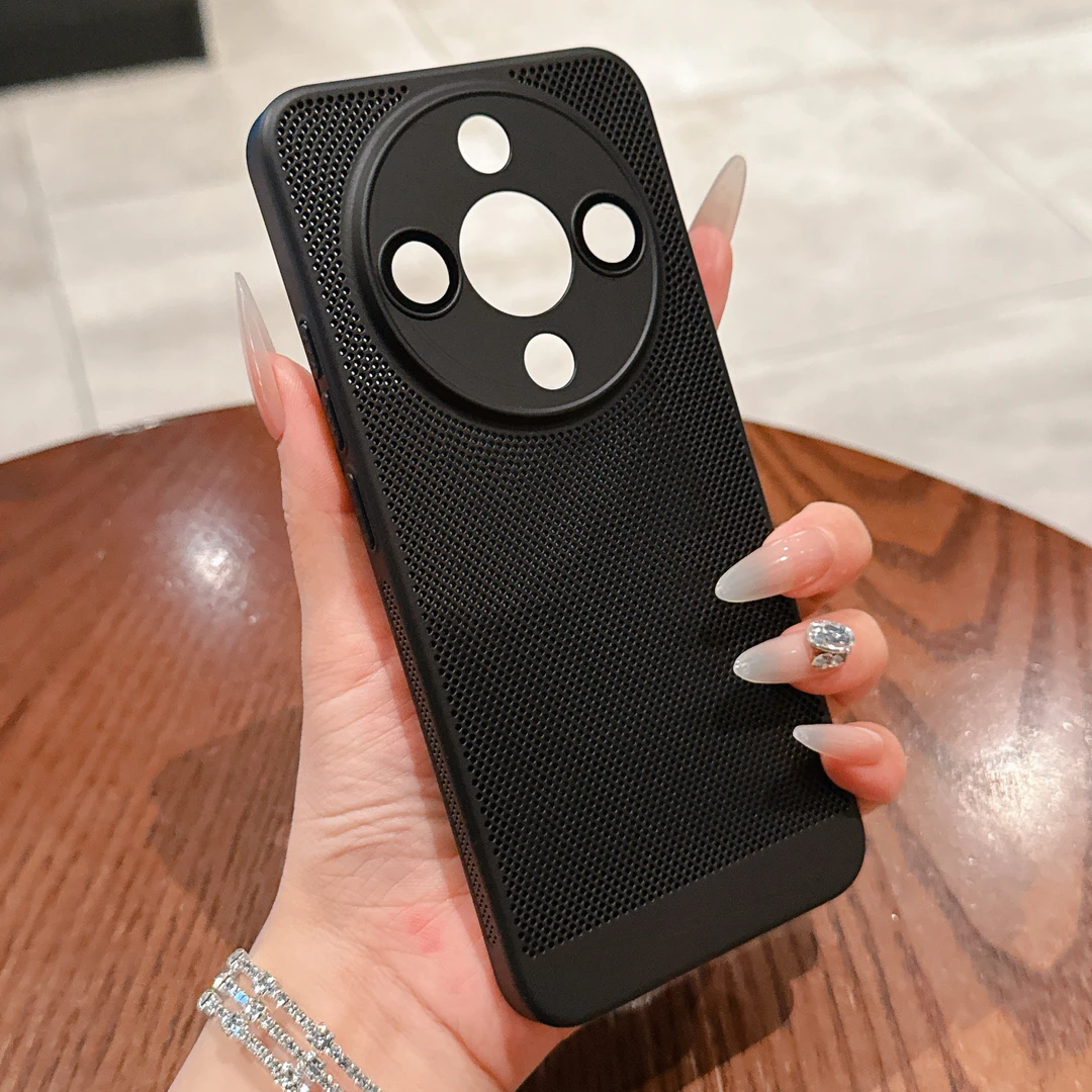 适用荣耀x70手机壳荣耀x70i超薄散热荣耀x60GT带镜头膜极简硬壳男