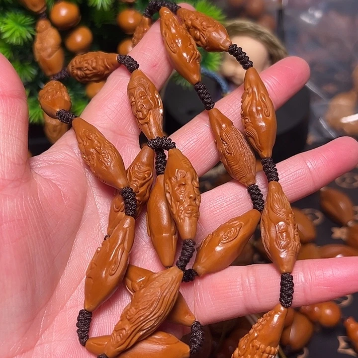 手串/手链橄榄核十八罗汉脖挂橄榄核20颗籽
