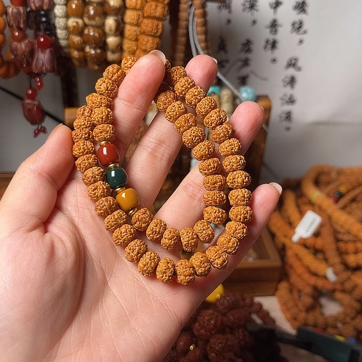 吊坠金刚菩提红绿灯双圈