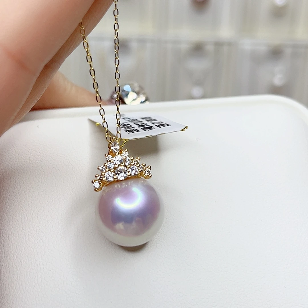 淡水珍珠吊坠(赠链)合金