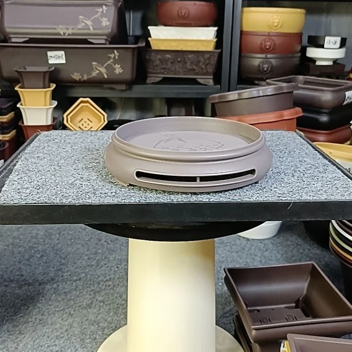 ****。5只咖色16cm开窗圆角底座