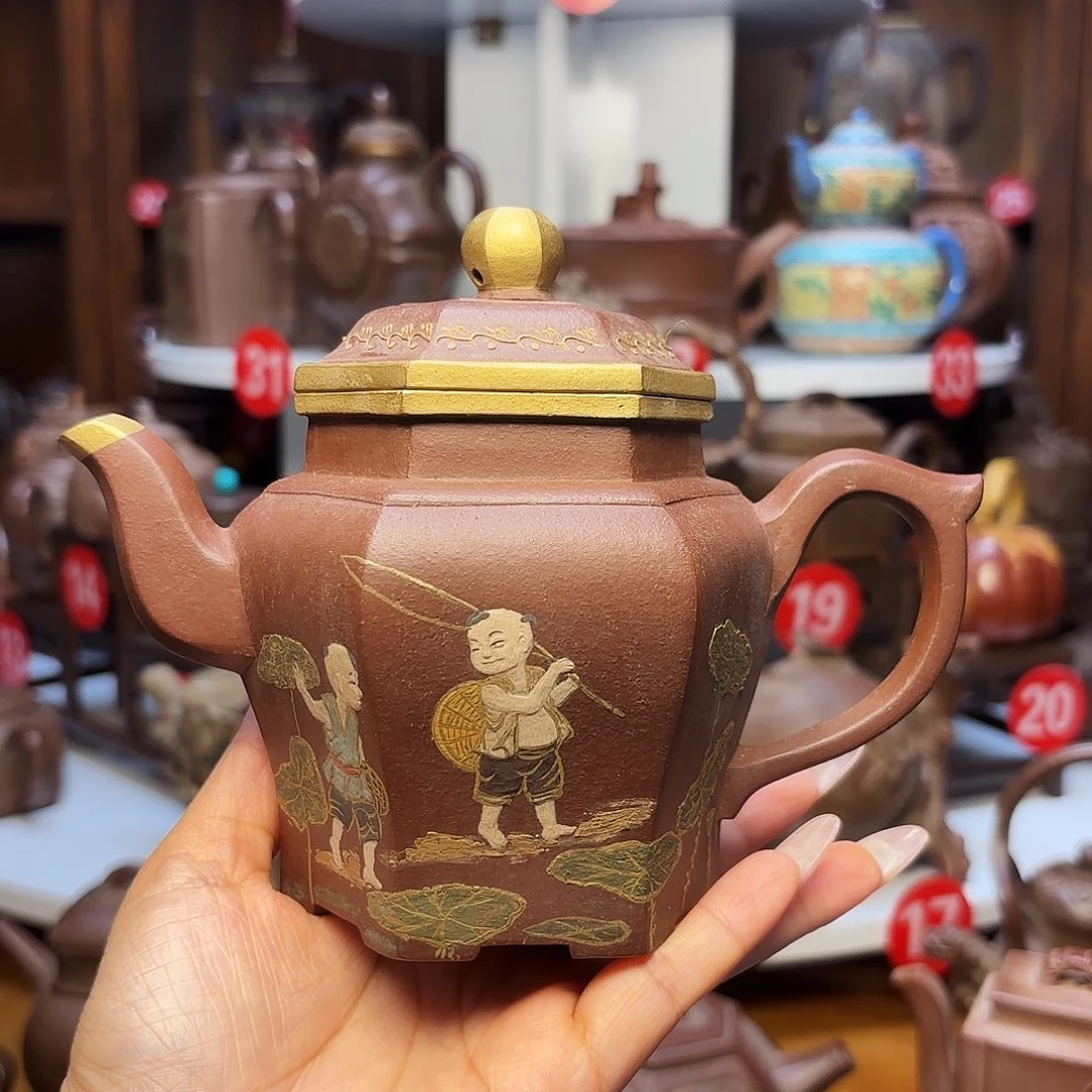 茶壶紫砂宜兴紫砂350