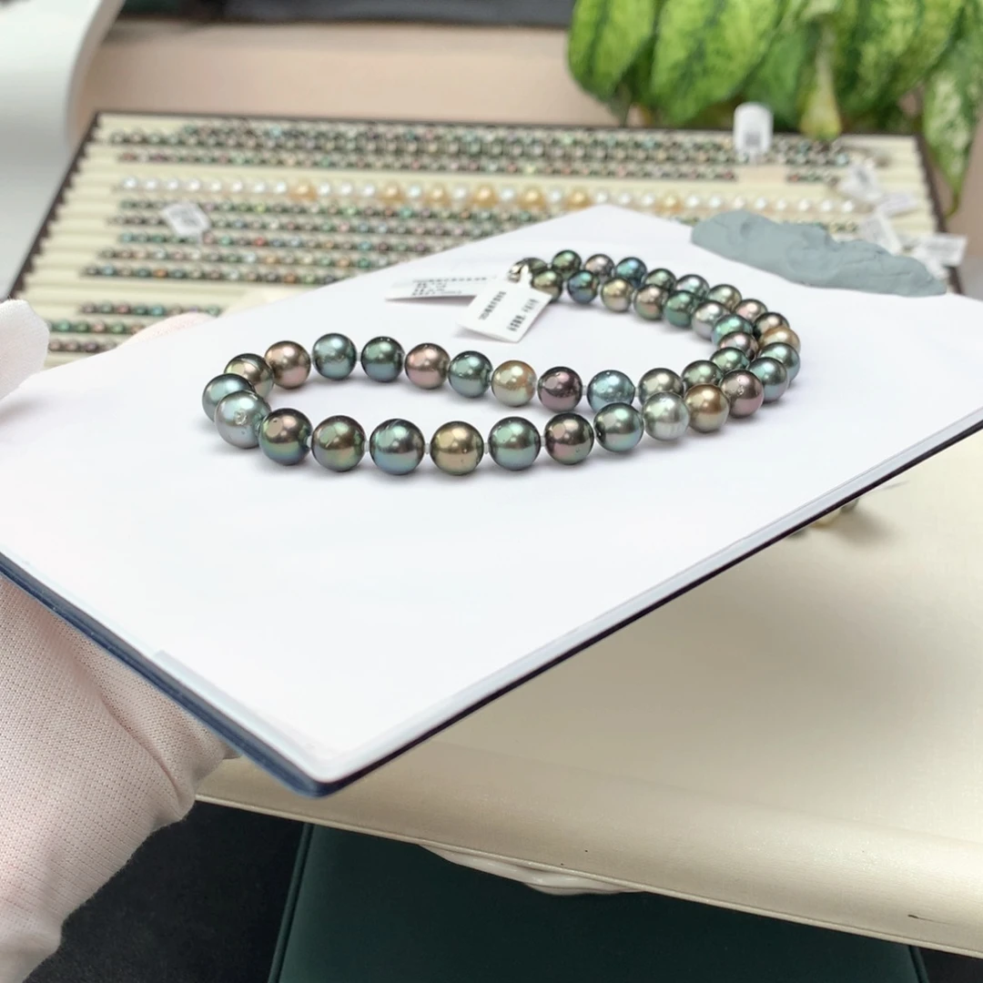 海水珍珠颈饰银S925镶嵌