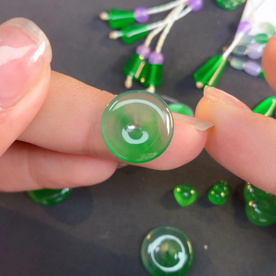 翡翠裸石14.34-2.58