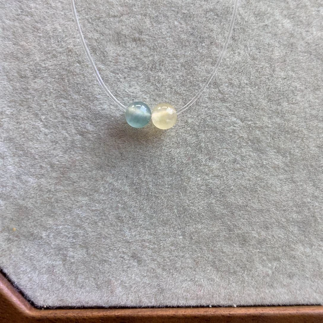 手链翡翠未镶嵌4.5mm有包容