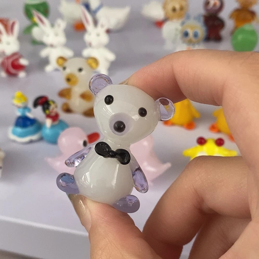 手工艺品琉璃小熊