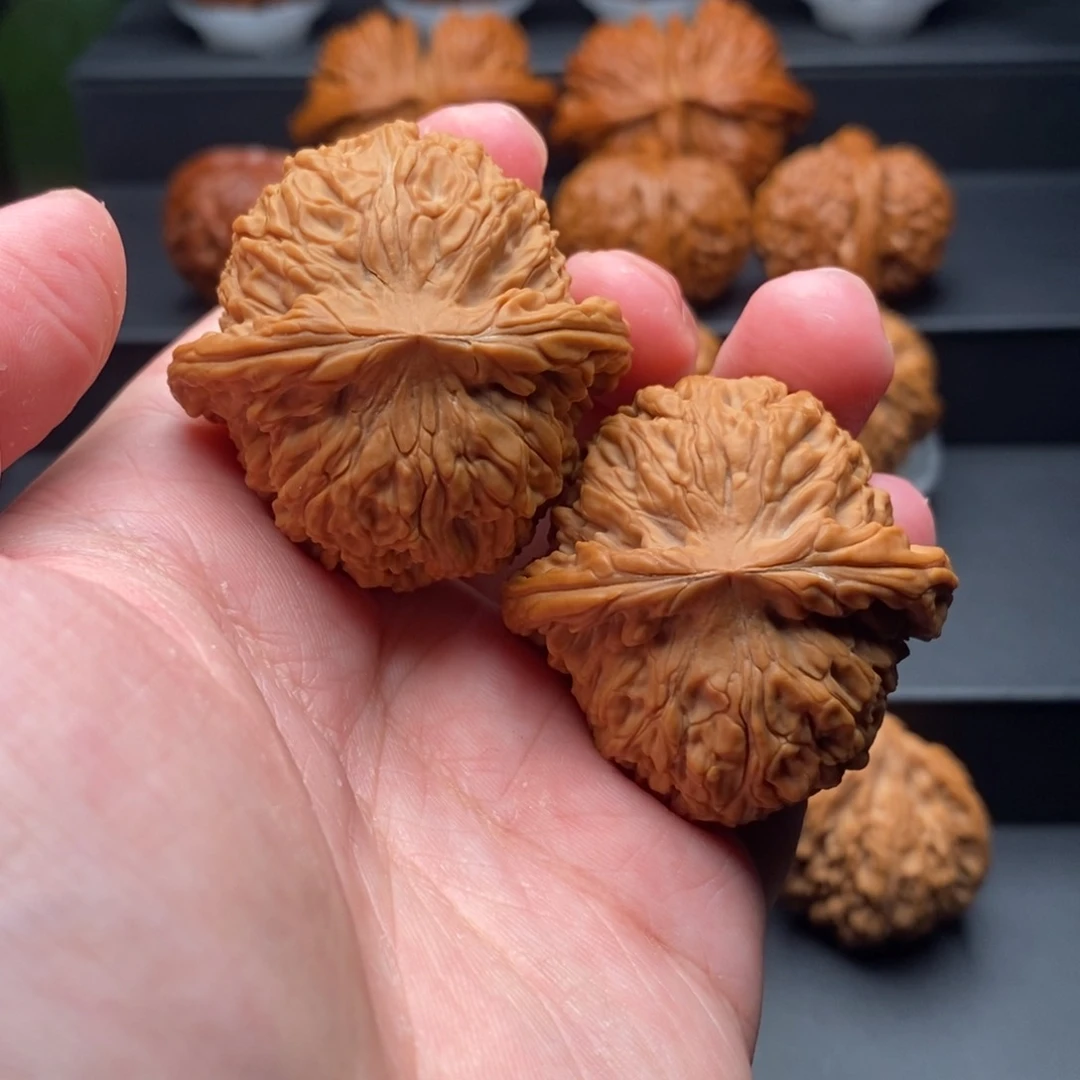 把件文玩核桃44尺全品核老闷狮子头