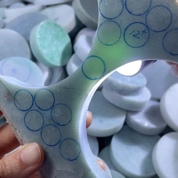 翡翠裸石天然A货翡翠