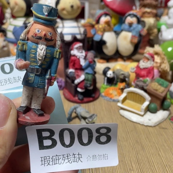 艾***y摆件孤品老货微瑕瓷