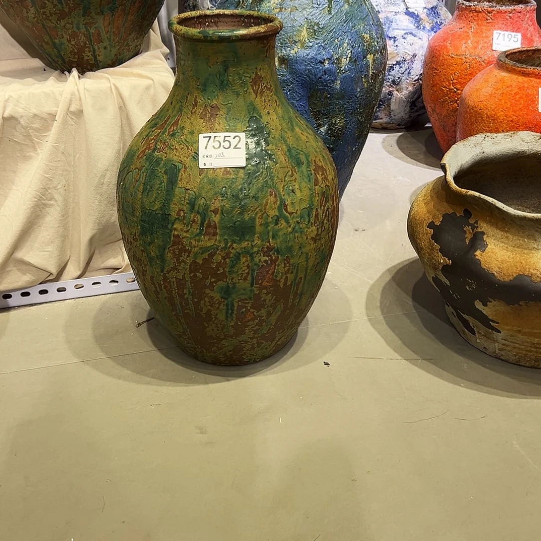 瓶7552高40口10陶瓷花瓶无孔