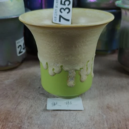 景德镇手工高温陶瓷：口12高12