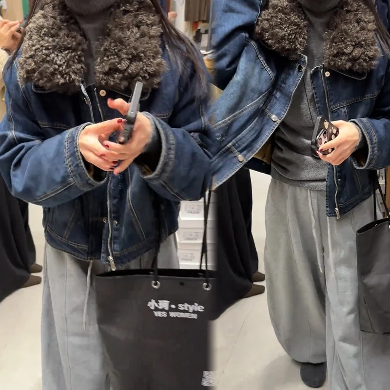 2025秋冬新款时尚显瘦气质网红高档套装女高级百搭宽松大码两件套