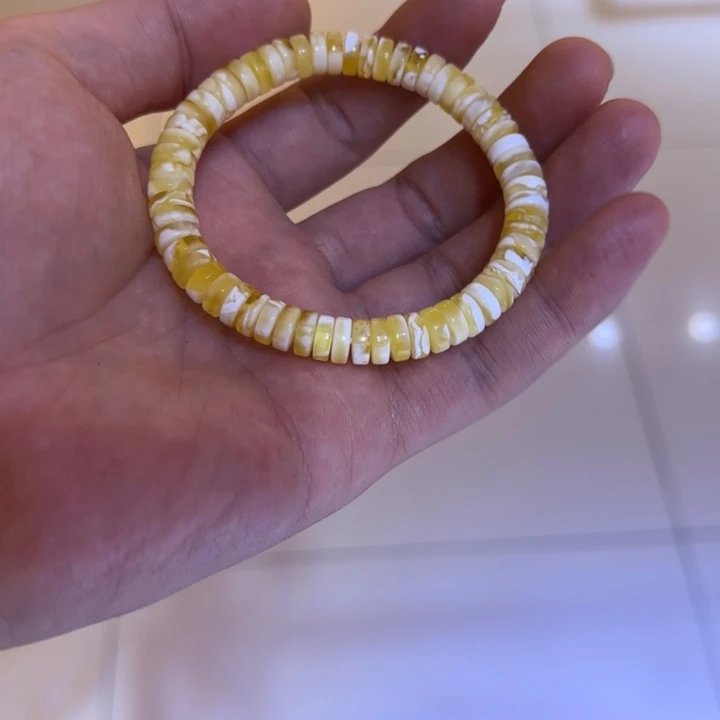 手链琥珀未镶嵌蜜蜡